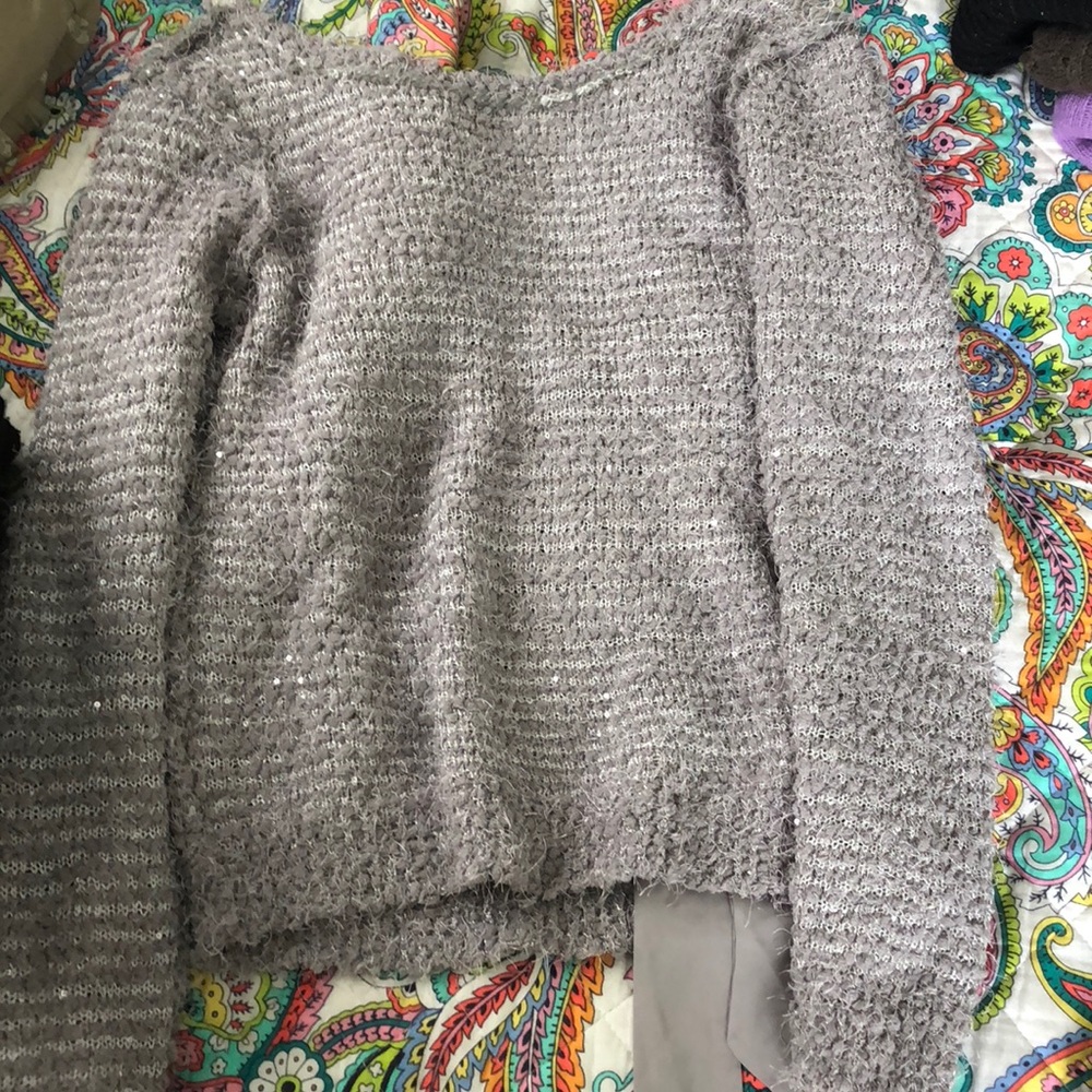 Glittery sweater